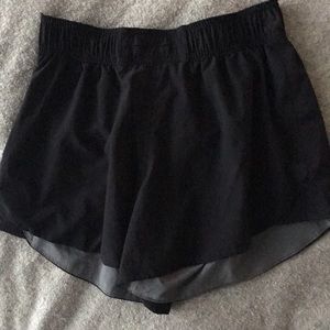 Reversible Lulu Shorts Black and Gray